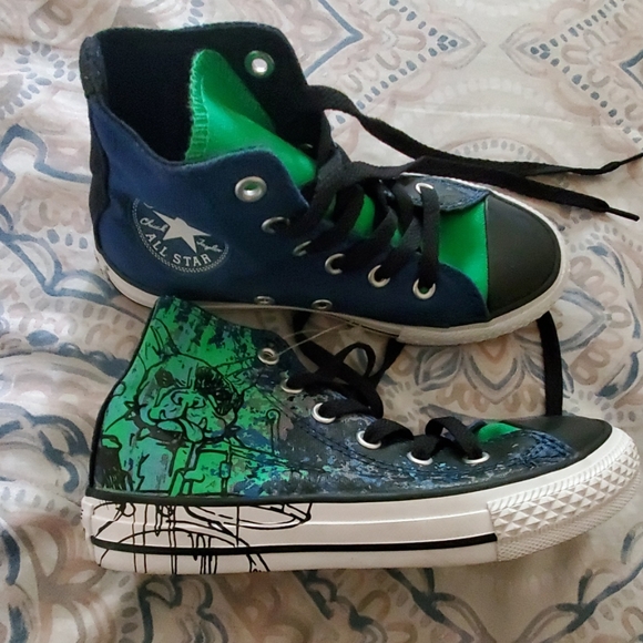 Converse Kids Chuck Taylor All Star Aminal Graphic High Tops - Picture 2 of 5